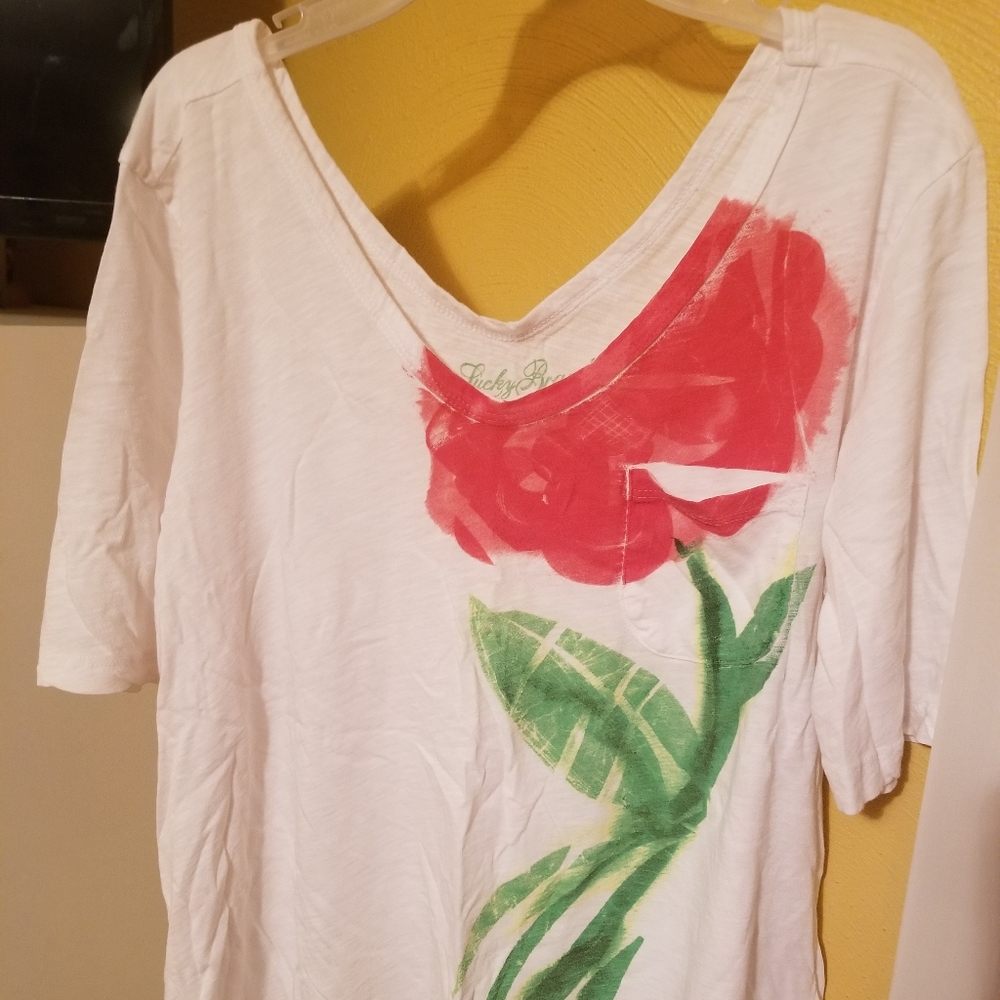 Lucky Brand Flowy Shirt